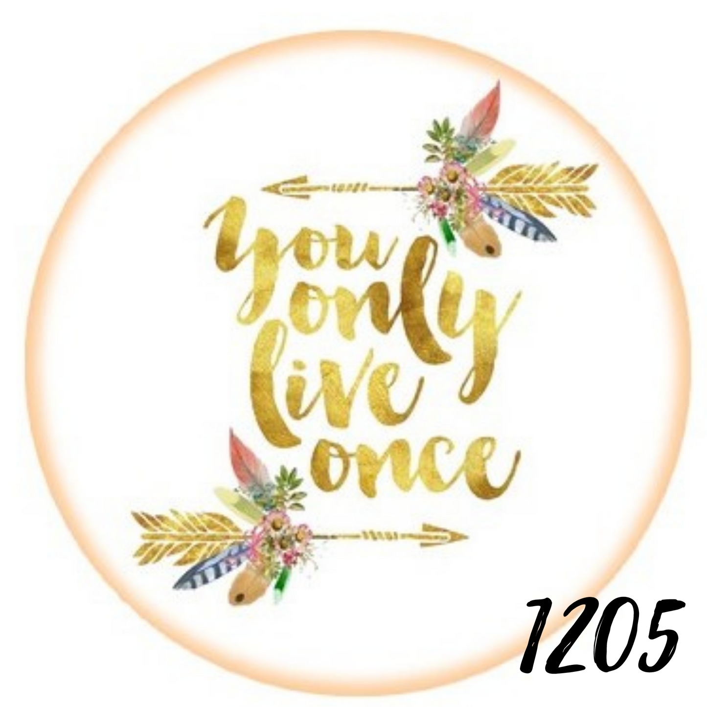 Boho Flower Child Badge ID Reel