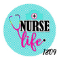 Nurse Life Badge ID Reel