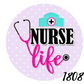 Nurse Life Badge ID Reel