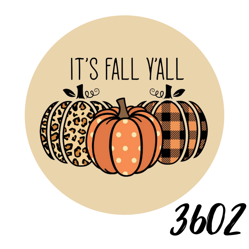 Fall Festive Badge ID Reel